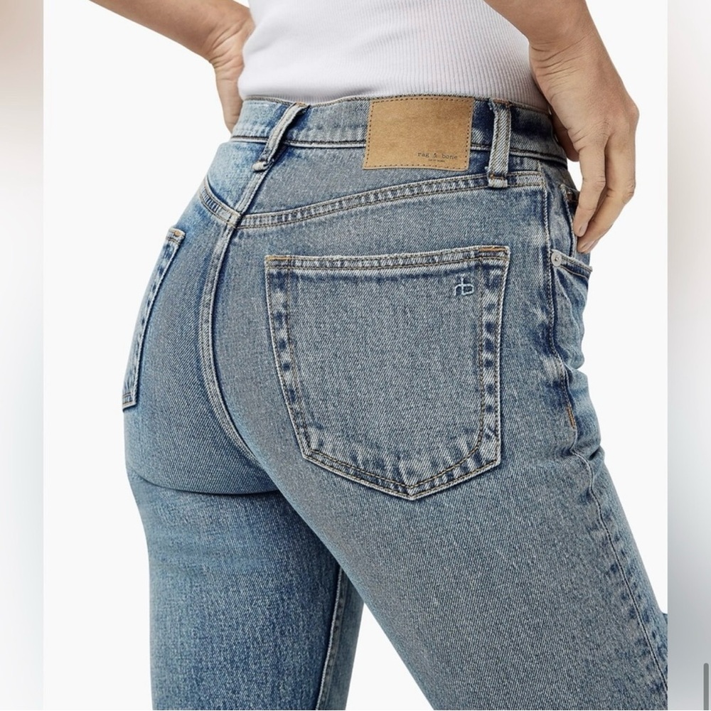 Rag & Bone Wren High-Rise Slim Straight Jeans Size 27